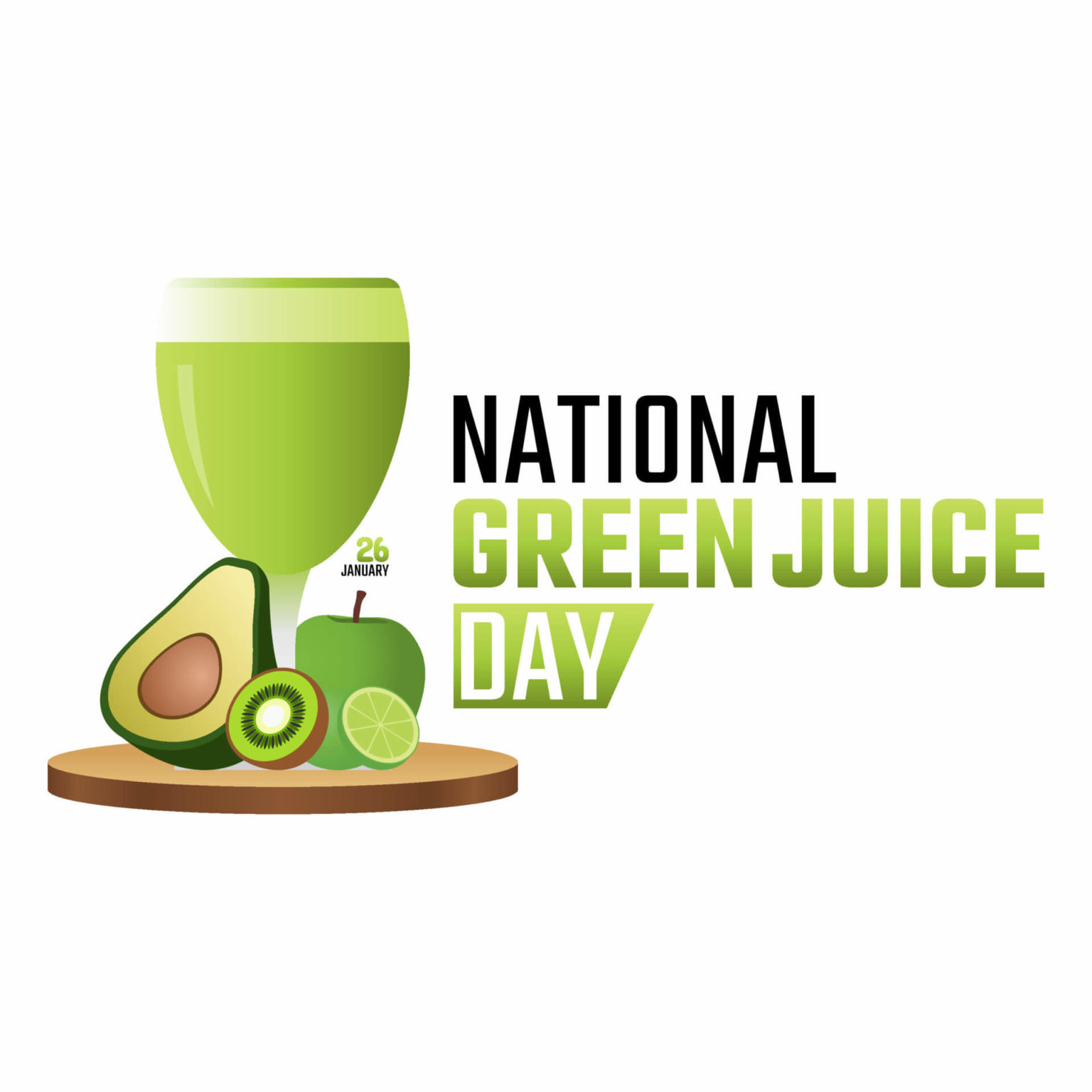 National Green Juice Day 2024 Enid Odelia