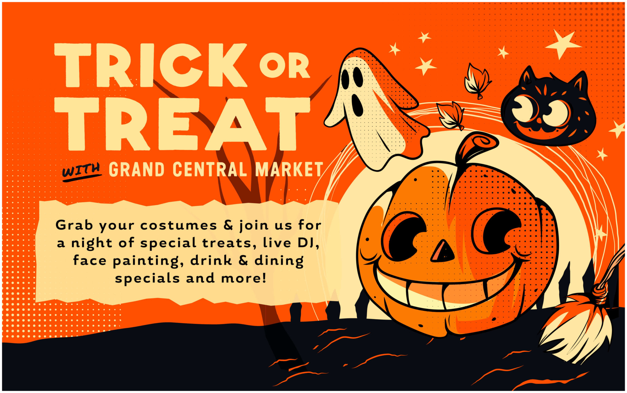 TrickorTreating at GCM Grand Central Market